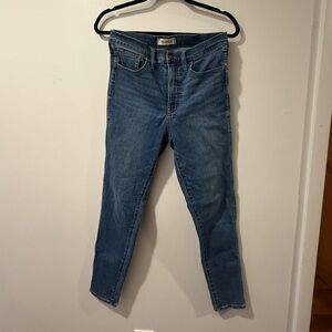 Madewell 10” High Rise Skinny Jeans